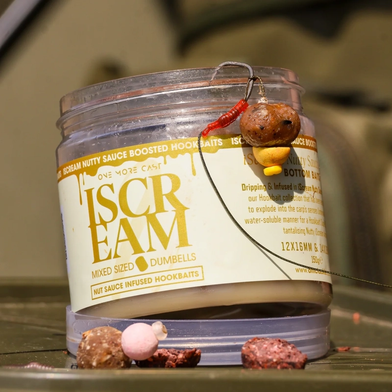 OMC iScream Nutty Sauce Infused Hookbaits